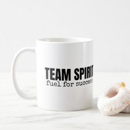 Caneca De Café Citação Inspiradora Espírito de Equipe Escritório 