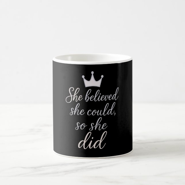 Caneca De Café Citação Inspirativa para as Mulheres (Centro)