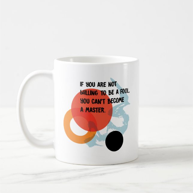 Caneca De Café Citação JBP #1 (Esquerda)