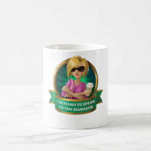Caneca De Café Citação Karen Engraçada