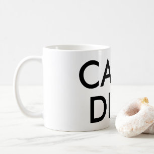 Caneca De Café Citação latina Carpe Diem