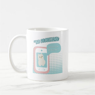 CANECA DE CAFÉ CITAÇÃO LLAMA
