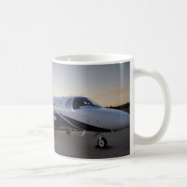 Caneca De Café Citação M2 de Cessna no por do sol