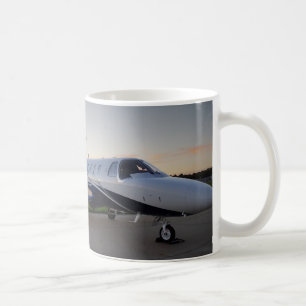 Caneca De Café Citação M2 de Cessna no por do sol