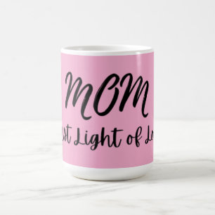 Caneca De Café Citação "MOM First Light of Love"