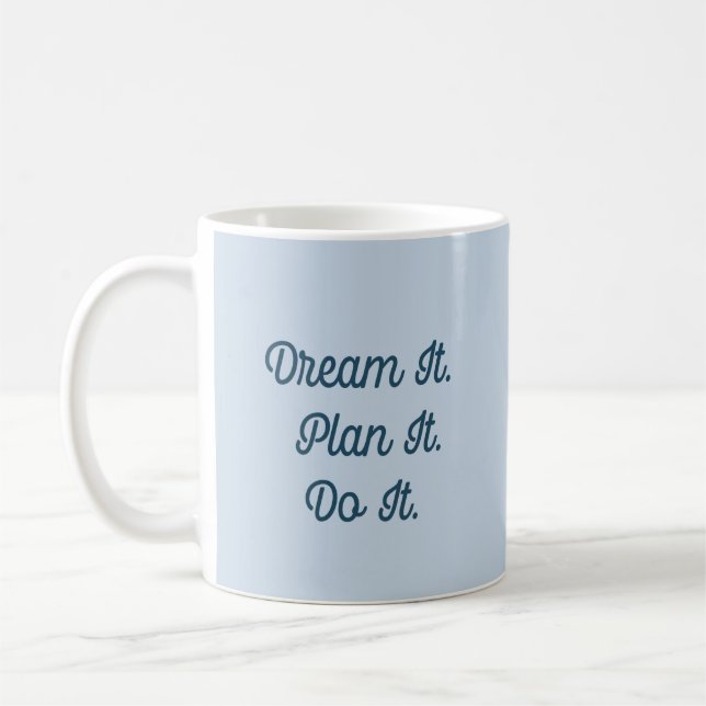 Caneca De Café Citação Motivacional (Esquerda)