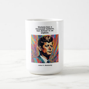 Caneca De Café Citação Motivacional de JFK John F. Kennedy Inspir