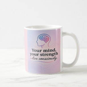 Caneca De Café Citação Motivacional - Ideia de Oferta de Mindagaç