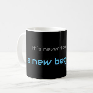 Caneca De Café Citação motivacional para sua saúde mental diária