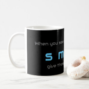 Caneca De Café Citação motivacional para sua saúde mental diária