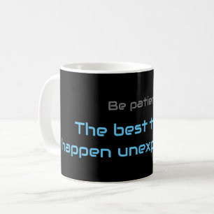 Caneca De Café Citação motivacional para sua saúde mental diária