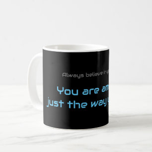 Caneca De Café Citação motivacional para sua saúde mental diária