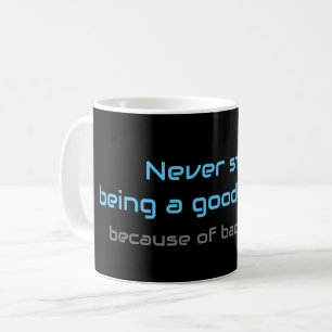 Caneca De Café Citação motivacional para sua saúde mental diária