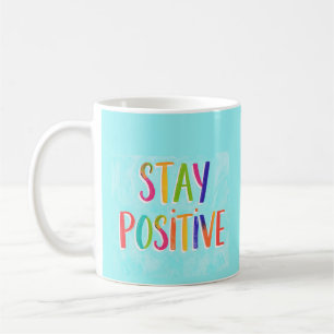 Caneca De Café Citação motivacional positiva pintada