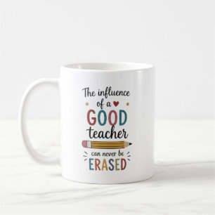 Caneca De Café Citação Personalizada de Agradecimento ao Bom Prof