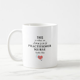 Caneca De Café Citação Personalizada de Enfermeira com Nome