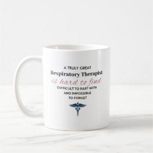 Caneca De Café Citação Personalizada de Excelente Terapeuta Respi