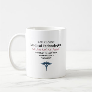 Caneca De Café Citação Personalizada de Grande Tecnólogo Médico