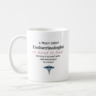 Caneca De Café Citação Personalizada de um Grande Endocrinologist