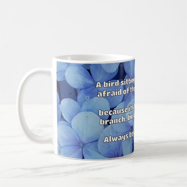 Caneca De Café Citação Positiva de Encorajamento Empath (Esquerda)