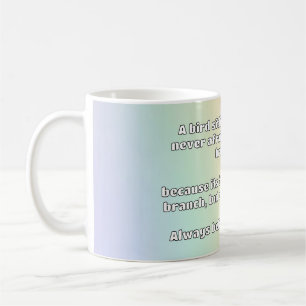 Caneca De Café Citação Positiva de Encorajamento Empath