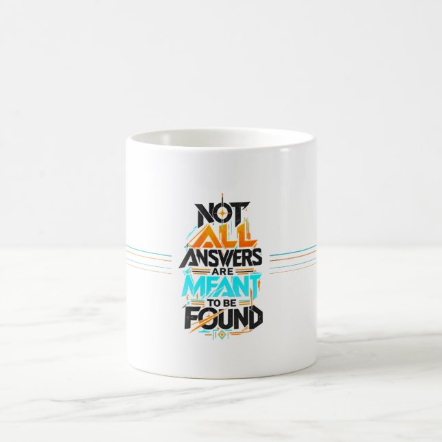 Caneca De Café Citação Reflexiva para Café (Centro)