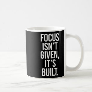 Caneca De Café Citação Resiliente De Mindset Estático Para Motiva