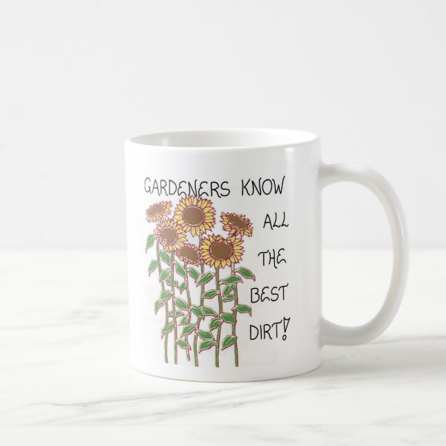 Caneca De Café Citação sobre jardinagem - Mug (Direita)