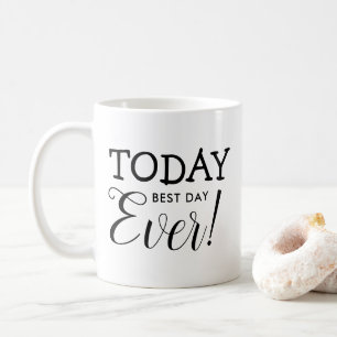 Caneca De Café Citação Tipográfica Motivacional Inspiradora de Ho