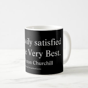 Caneca De Café Citação Winston Churchill; Os melhores