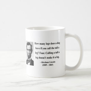 Caneca De Café Citações 13b de Abraham Lincoln