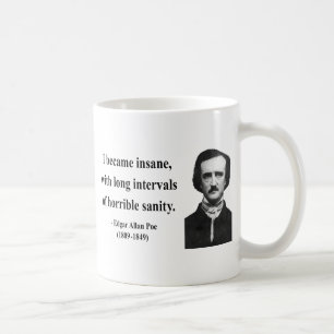 Caneca De Café Citações 2b do ponto de entrada de Edgar Allen