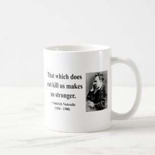 Caneca De Café Citações 5b de Nietzsche