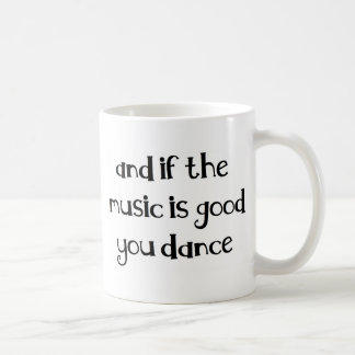 Caneca De Café Citações da dança