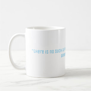 Caneca De Café Citações da filosofia de Berkeley