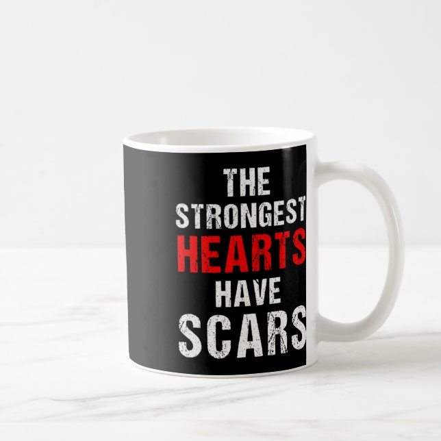 Caneca De Café Citações de conscientização sobre CHD sobre doença (Direita)