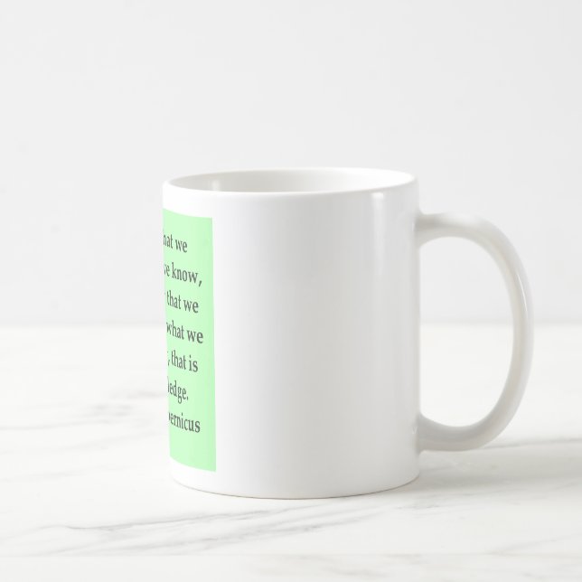 Caneca De Café citações de copernicus (Direita)
