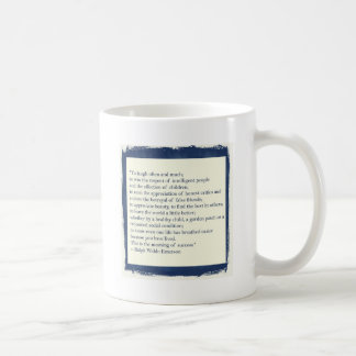 Caneca De Café Citações de Emerson