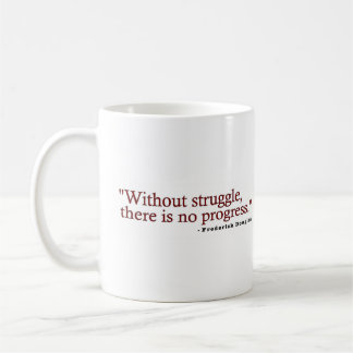 Caneca De Café Citações de Frederick Douglas