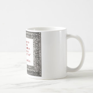Caneca De Café Citações de Ray Bradbury sobre livros ardentes