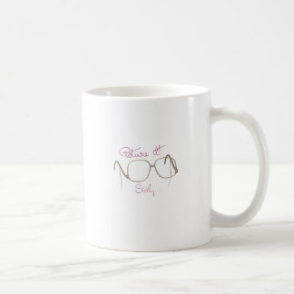 Caneca De Café Citações de Sófia - meninas douradas - B