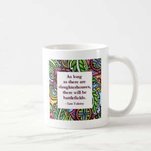 Caneca De Café Citações de Tolstoy