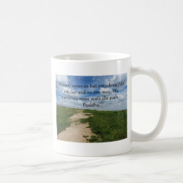 Caneca De Café Citações do trajeto de Buddha