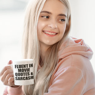 Caneca De Café Citações e sarcasmo do filme
