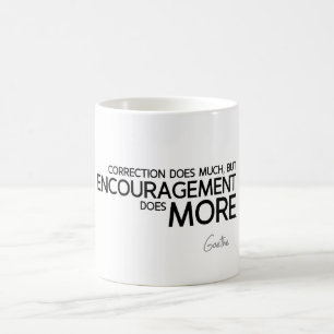 Caneca De Café CITAÇÕES: Goethe - incentivo