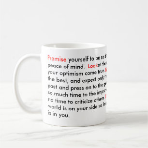 Caneca De Café Citações inspiradores