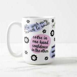 Caneca De Café Citações Motivacionais - Inspirador 3D Mug