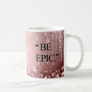 Caneca De Café Citações motivacionais para Meninas Chefe Mulheres
