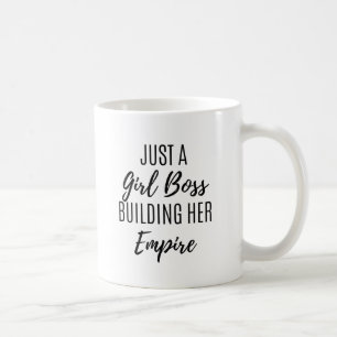 Caneca De Café Citações motivacionais para mulheres Girl Boss
