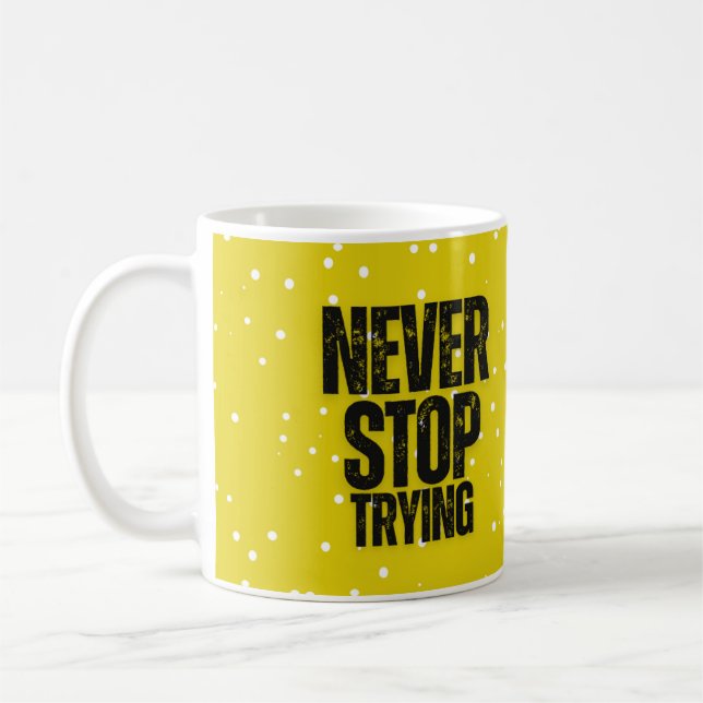 Caneca De Café Citações Mug / Motivation Aspas Mug (Esquerda)